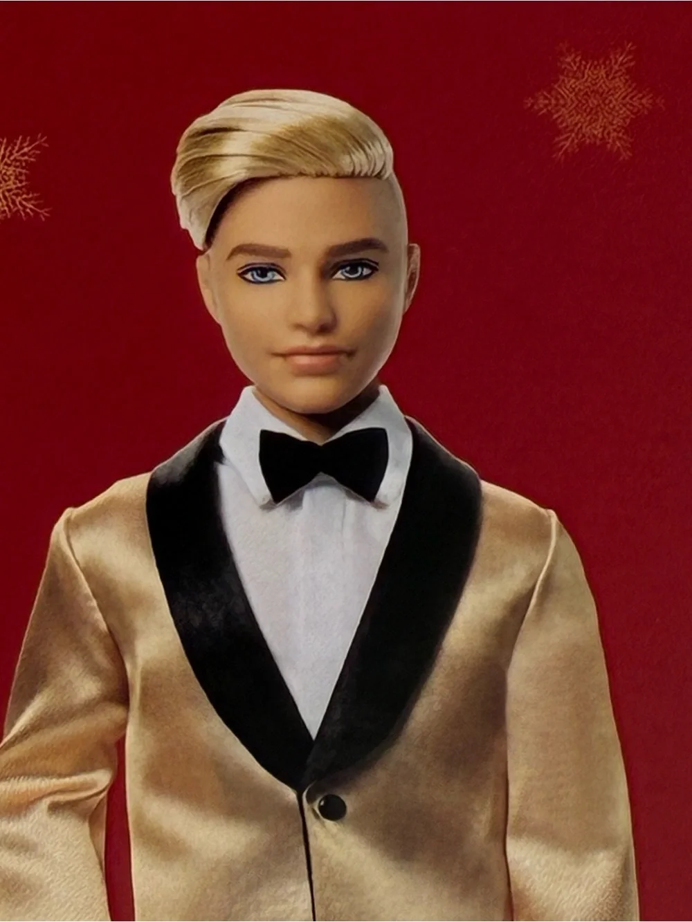 Barbie Signature 2025 Holiday Blonde Ken Collectible Fashion Doll NEW w/ Shipper